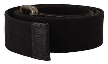 Black Cotton Ducati Metal Buckle Belt Costume National