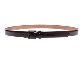 Brown Leather Logo Belt Cintura Belt Dolce & Gabbana