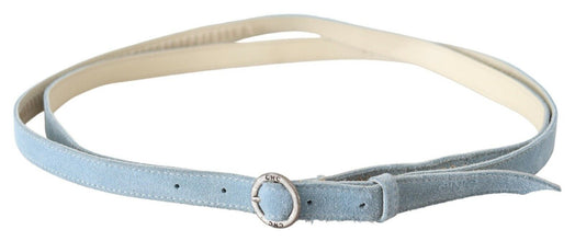 Blue Skinny Leather Fashion Waist Belt Costume National