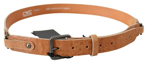 Light Brown Genuine Leather Belt Costume National