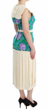 Multicolor Dress Gown Floral Sleeveless Gown Caterina Gatta