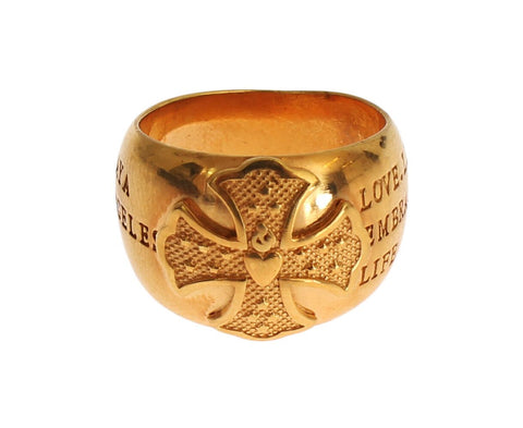 Gold Plated 925 Silver Womens Ring Nialaya
