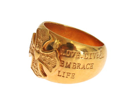 Gold Plated 925 Silver Womens Ring Nialaya