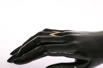 Silver Authentic Womens Clear Ring Nialaya