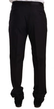 Black Wool Formal Tuxedo Trouser Pants Dolce & Gabbana