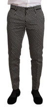 Black White Check 3 Piece Set MARTINI Suit Dolce & Gabbana