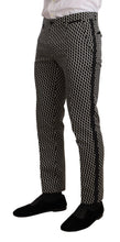 Black White Check 3 Piece Set MARTINI Suit Dolce & Gabbana