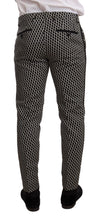 Black White Check 3 Piece Set MARTINI Suit Dolce & Gabbana