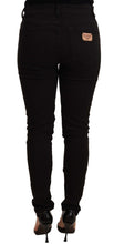 Black Slim Fit Denim Cotton Stretch Jeans Dolce & Gabbana