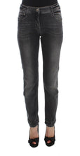 Gray Wash Cotton Blend Stretch Jeans Pants Ermanno Scervino