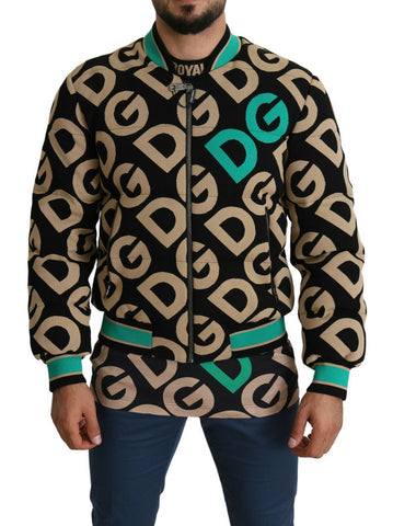 Multicolor DGMILLENNIALS Logo Print Jacket Dolce & Gabbana