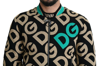 Multicolor DGMILLENNIALS Logo Print Jacket Dolce & Gabbana