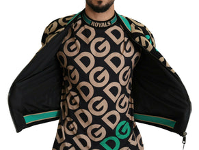 Multicolor DGMILLENNIALS Logo Print Jacket Dolce & Gabbana