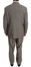 Brown Wool Regular Single  Breasted Suit Fendi