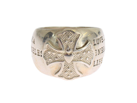 Silver Cross Womens 925 Sterling Ring Nialaya
