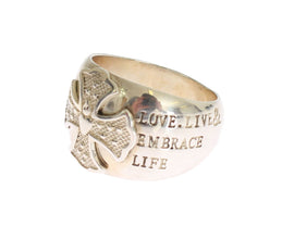 Silver Cross Womens 925 Sterling Ring Nialaya