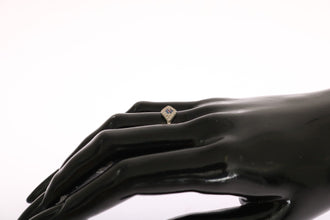 Blue Red CZ 925 Silver Womens Clear Ring Nialaya