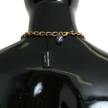 Pink Gold Brass Crystal Purple Pearl Pendants Dolce & Gabbana