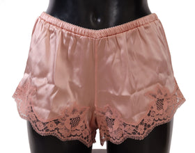 Pink Floral Lace Lingerie Underwear Dolce & Gabbana