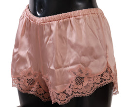 Pink Floral Lace Lingerie Underwear Dolce & Gabbana