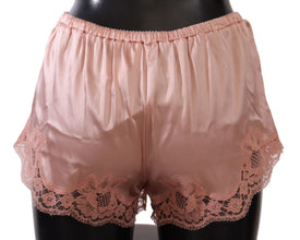 Pink Floral Lace Lingerie Underwear Dolce & Gabbana