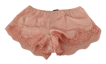 Pink Floral Lace Lingerie Underwear Dolce & Gabbana