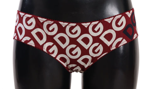 Multicolor DG Logo Print Slip Bottom Underwear Dolce & Gabbana