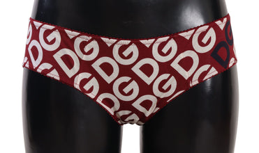 Multicolor DG Logo Print Slip Bottom Underwear Dolce & Gabbana