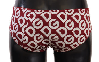 Multicolor DG Logo Print Slip Bottom Underwear Dolce & Gabbana