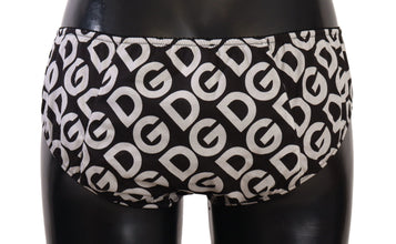 Multicolor DG Logo Print Slip Bottom Underwear Dolce & Gabbana