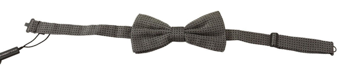 Multicolor Patterned Adjustable Neck Papillon Bow Tie Dolce & Gabbana