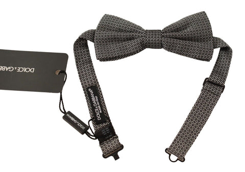 Multicolor Patterned Adjustable Neck Papillon Bow Tie Dolce & Gabbana