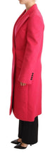 Pink Double Breasted Trenchcoat Jacket Dolce & Gabbana