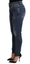 Blue Wash Skinny Denim Cotton Stretch Jeans Dolce & Gabbana