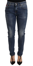 Blue Wash Skinny Denim Cotton Stretch Jeans Dolce & Gabbana