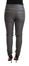 Gray Low Waist Skinny Denim Trouser Jeans Acht