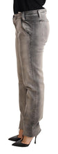 Gray Washed Low Waist Skinny Trouser Cotton Jeans Ermanno Scervino