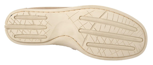 Beige Suede Low Top Mocassin Loafers Casual Men Shoes Pollini