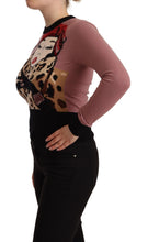 Pink Cashmere Crewneck Sartoria Pullover Sweater Dolce & Gabbana