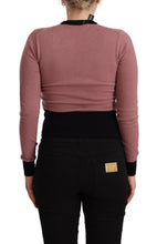 Pink Cashmere Crewneck Sartoria Pullover Sweater Dolce & Gabbana