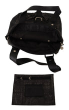 Black Printed Logo Shoulder Handbag Purse Bag WAYFARER