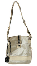 Beige Handbag Shoulder Tote Fabric Purse WAYFARER