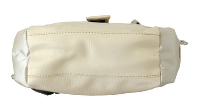 Beige Handbag Shoulder Tote Fabric Purse WAYFARER