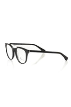 Black Acetate Unisex Eyeglass Frame Frankie Morello