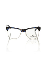 Blue Metallic Unisex Frame Eyeglasses Frankie Morello
