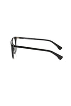 Black Acetate Unisex Eyeglass Frame Frankie Morello