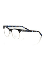 Blue Metallic Unisex Frame Eyeglasses Frankie Morello