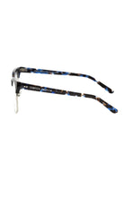 Blue Metallic Unisex Frame Eyeglasses Frankie Morello