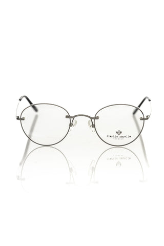 Gray Metallic Unisex Eyeglass Frame Frankie Morello