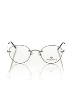 Gray Metallic Unisex Eyeglass Frame Frankie Morello